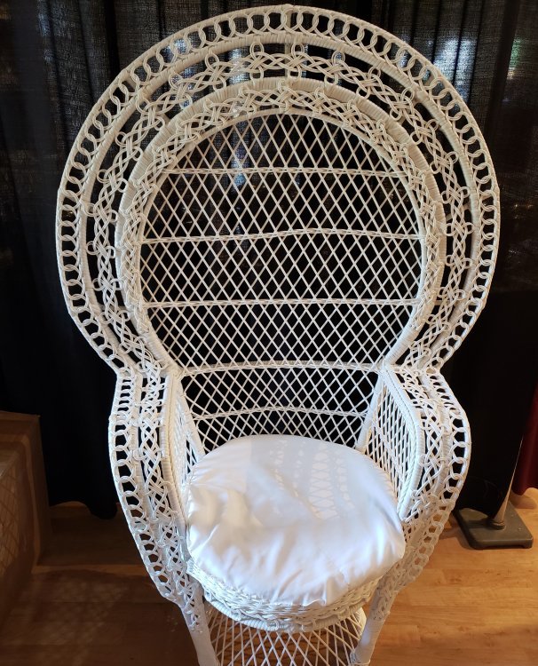 wicker princess chairs