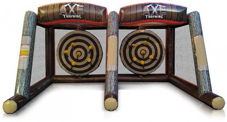 Double Axe Throwing Inflatable Game