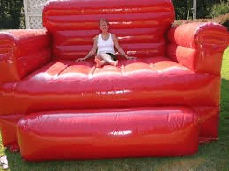 Inflatable Red Chair