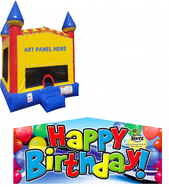 Happy Birthday Castle Bounce