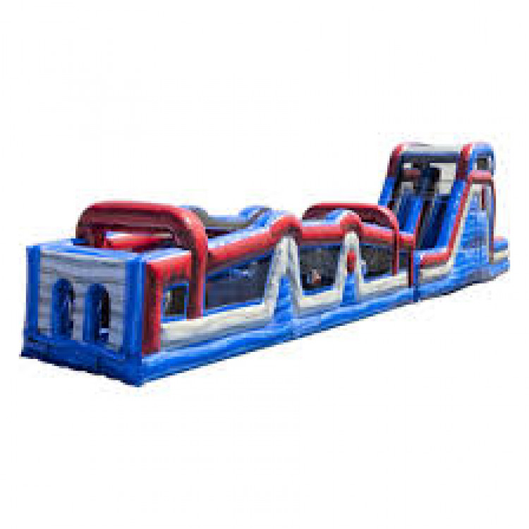 70' Warped Wall 2.0 Obstacle Course
