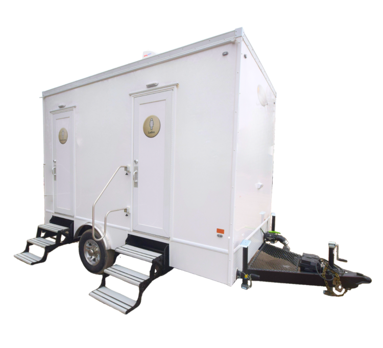 4 Stall Deluxe Restroom Trailer