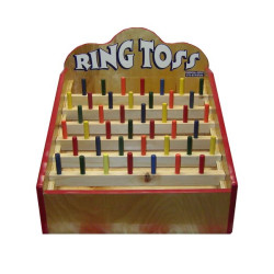 Wooden Ring Toss Carnival Game